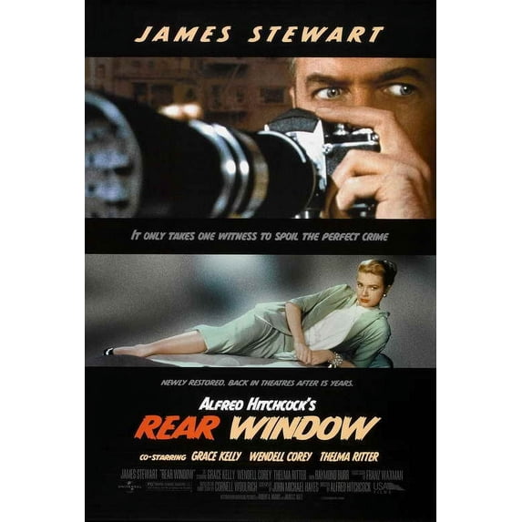 Rear Window Movie POSTER 27" x 40" Style A1