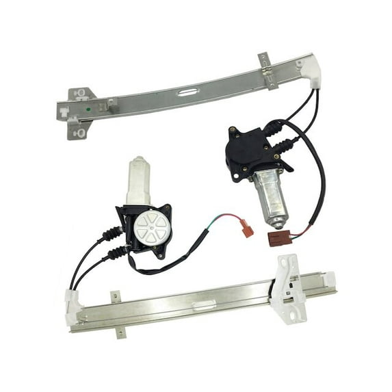 Rear Window Regulator Kit - Compatible with 1990 - 1993 Honda Accord 4-Door 1991 1992