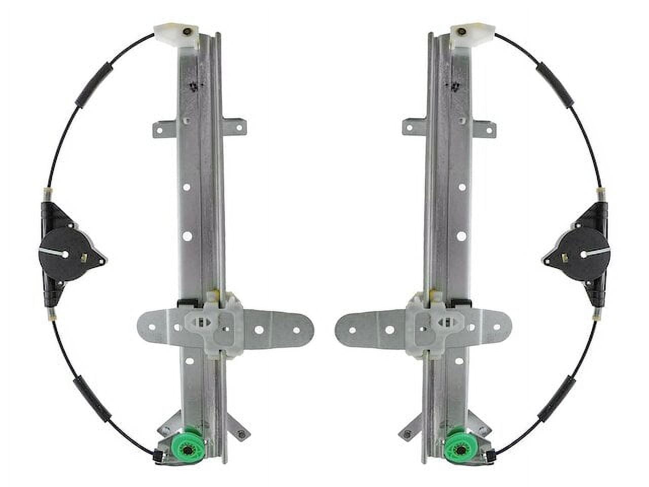 Rear Window Regulator Set 2 Piece - Compatible with 1992 - 2011 Mercury ...