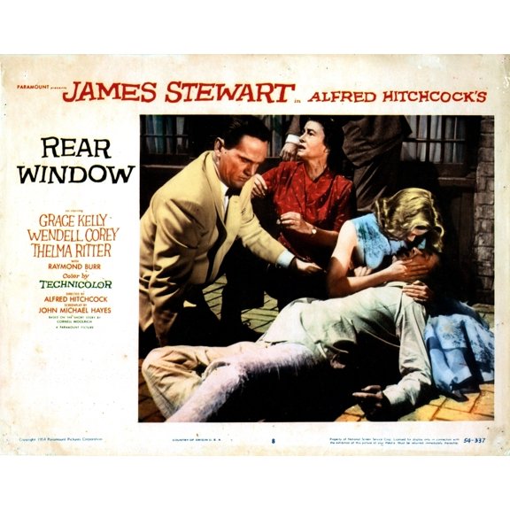 Rear Window Still (10 x 8)