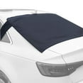 thumbnail image 1 of Rear Windshield Snow Cover All Season Oxford Waterproof | Magnetic & Windproof Car Rear Window Frost Protector | Universal Fit 57.1x35.4in | Easy Install | Sun & Snow Shade | Black | 1 Pack, 1 of 6