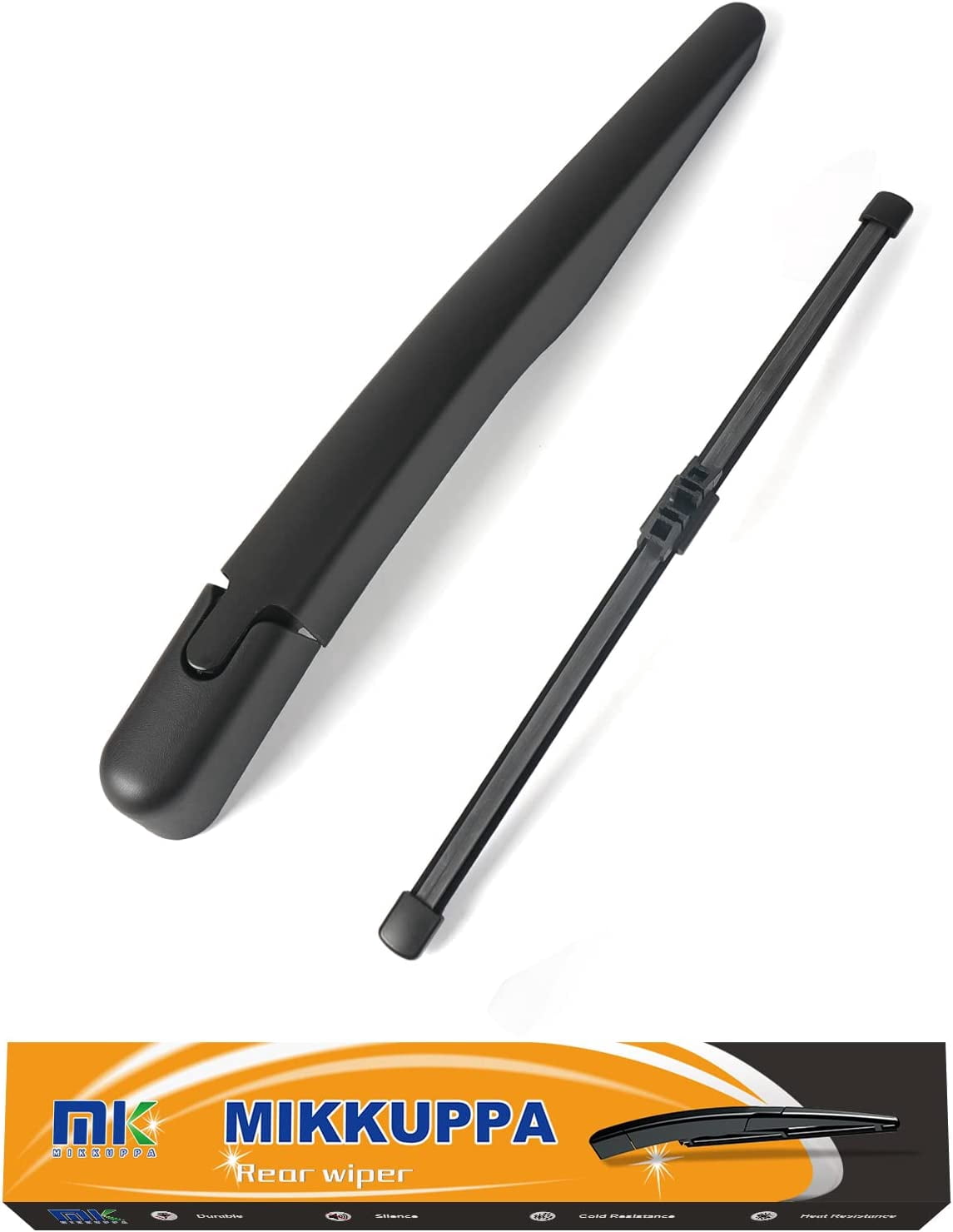 Rear Windshield Wiper Arm Blade, Replacement for 2011-2023 Ford Explorer, 2013-2023 Ford Escape - Factory OE Style BB5Z17526C