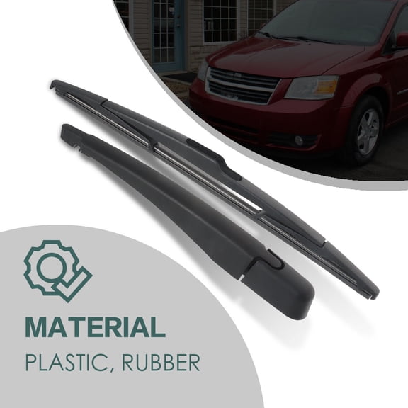 Rear Windshield Wiper Arm with Blade Kit Assembly for 2008-2010 Chrysler