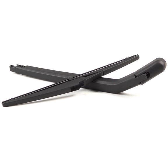 Rear Windshield Wiper Arm with Blade - Universal Black Replacement-Rear Wiper Windscreen Arm w/ Blade