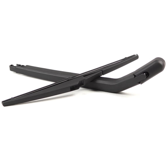 Rear Windshield Wiper Arm with Blade - Universal Black Replacement-Rear Wiper Windscreen Arm w/ Blade