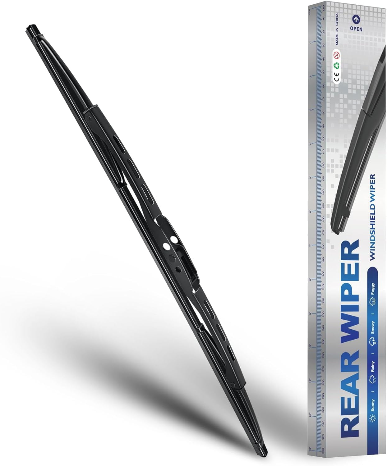 Rear Windshield Wiper for Chevrolet Equinox 2018-2023 (Not for Equinox EV), Streak-free OEM Back Wipers Blades, 12" Window Blade Replacement Assembly