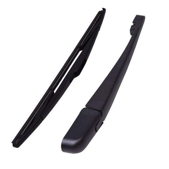 Rear Windshield Wiper with Blade, Direct Replacement for Clear Visibility-Rear Windshield Wiper Arm W/ Blade