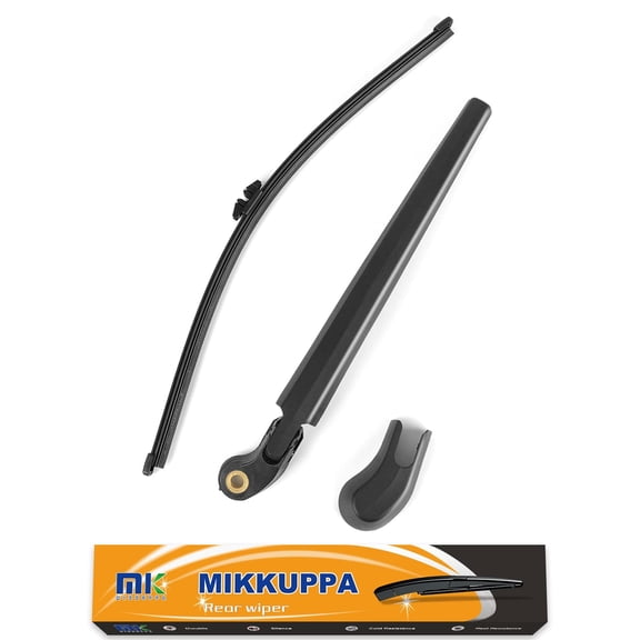 Rear Wiper Arm Blade - Replacement for X5 X5M E70 2007-2013 - MIKKUPPA Back Windshield Wiper Assembly Replacement - All Season Natural Rubber Cleaning Window