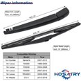 Rear Wiper Arm Blade Set For Hyundai Santa Fe 20072012 2.4L 2.7L, For