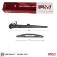 thumbnail image 1 of Rear Wiper Arm & Blade for Cadillac Escalade07-14 Chevy Tahoe Suburban & Yukon 1500/2500 07-13, 1 of 4