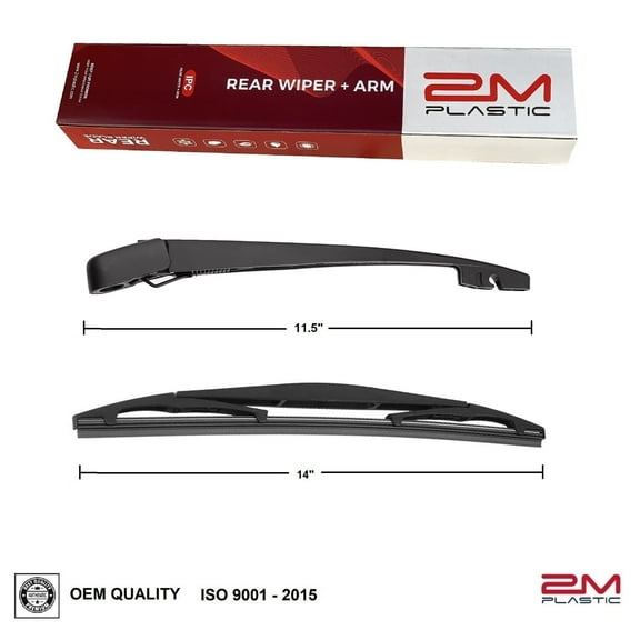 Rear Wiper Arm Blade for Subaru Impreza Legacy Forester Outback Tribeca Honda CR-V 07-11