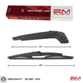 thumbnail image 1 of Rear Wiper Arm & Blade for Volvo V70 XC70 2003-2007 OEM Quality, 1 of 4