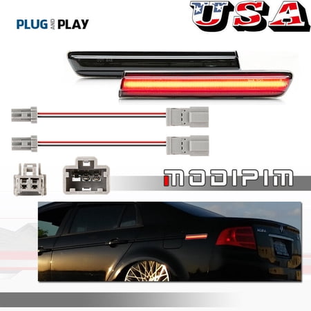 Rear bumper mudguard LED side marker signal light set suitable for 2007-08 Acura TL S model-
