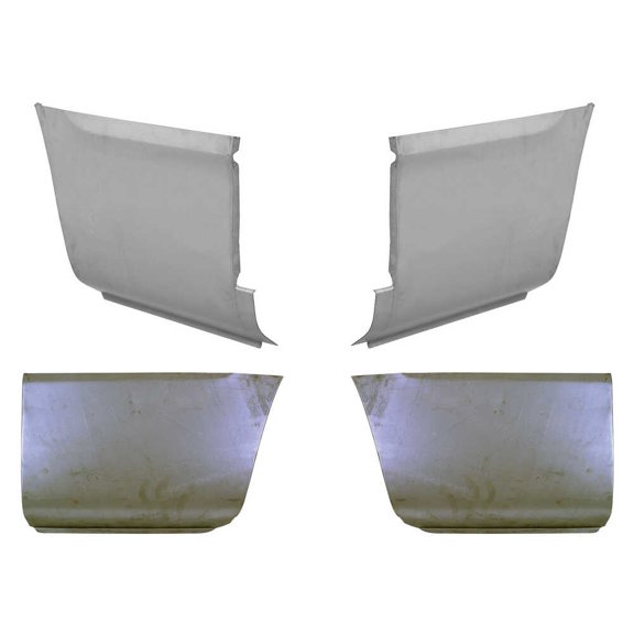 Rear quarter panel lower front section and Rear Front Bed Panel Section. Fits 74-93 Dodge Ramcharger