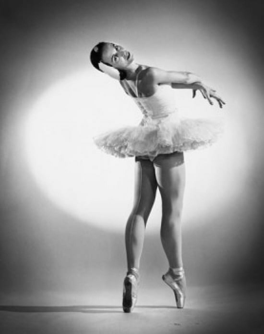 Rear view of a ballerina dancing Canvas Art - (18 x 24)