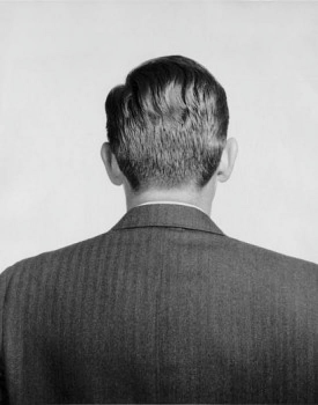 Rear view of businessman Canvas Art - (24 x 36)