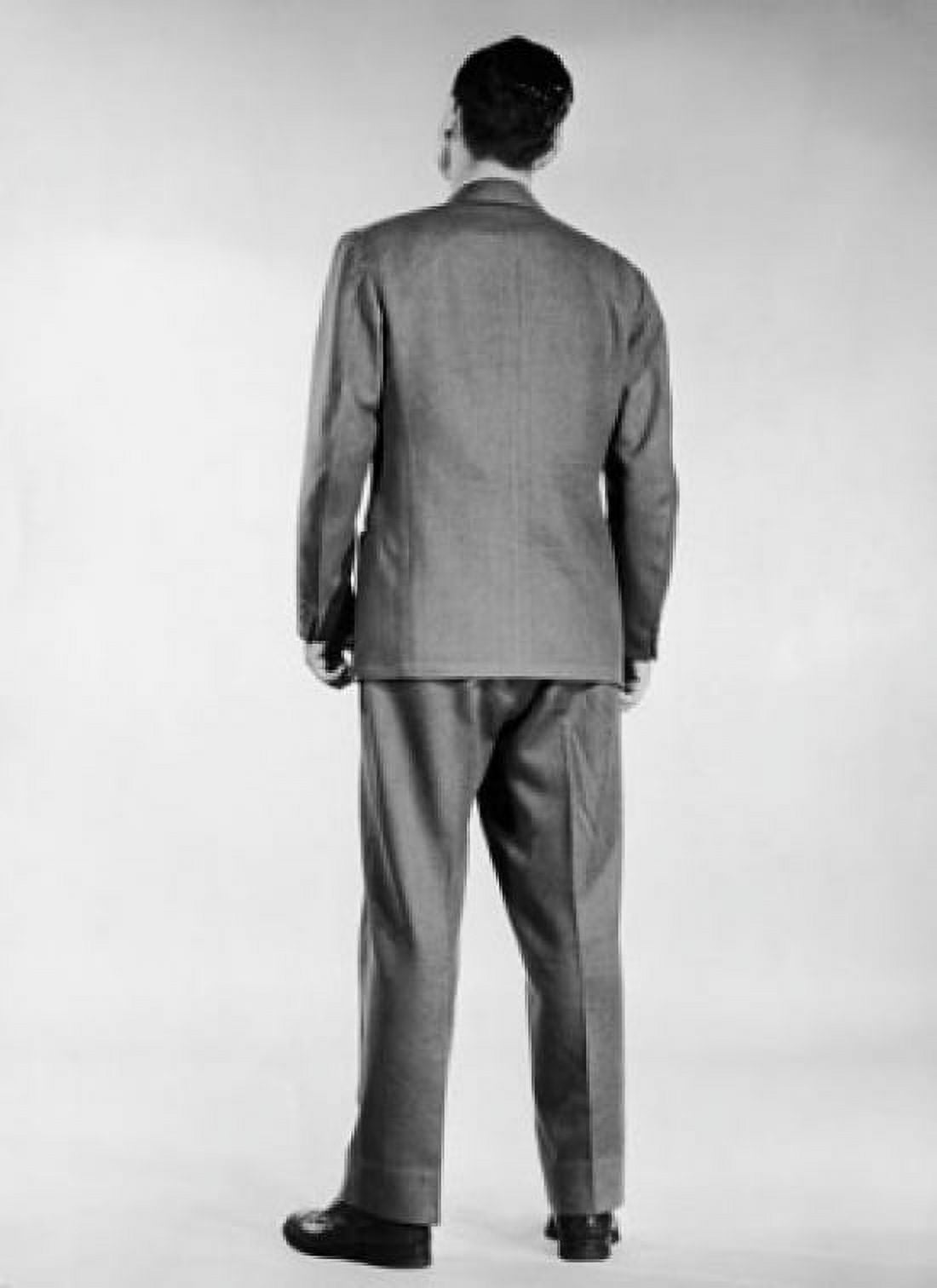 Rear view of businessman standing Canvas Art - (18 x 24)