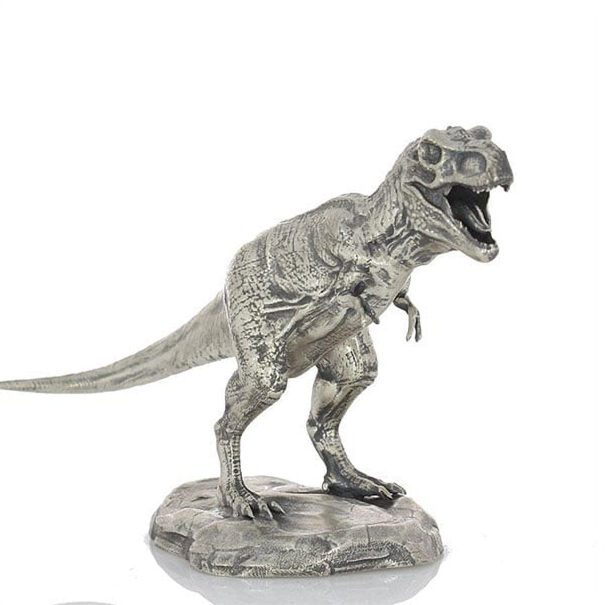 Rearden Metals Tyrannosaurus Rex - Sterling Silver Statue, 8 Troy Ozs ...