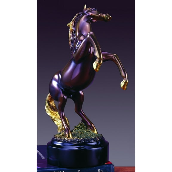Rearing Horse Statue - Sculpture