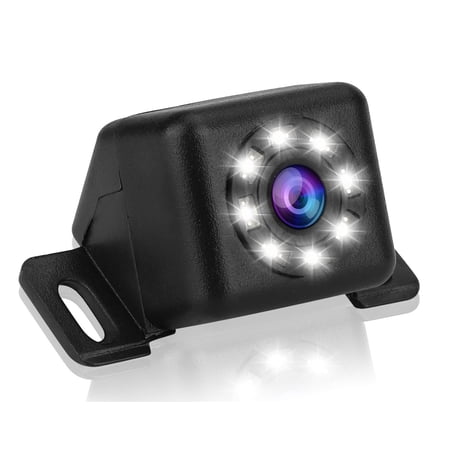 Rearview Camera, TSV Car Rear View Camera with Night Vision, 170° Backup Camera, Waterproof License Plate Reverse Camera for Trucks Cars SUV