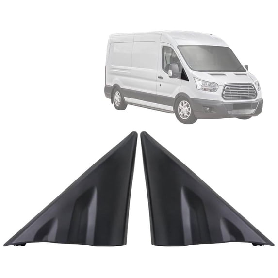 Rearview Mirror Fender Trim Left & Right For Ford Transit MK8 2014-2020 A Pillar Triangular Quarter Panel Cover Plate BK31-V16004-AD BK31-V16003-AD