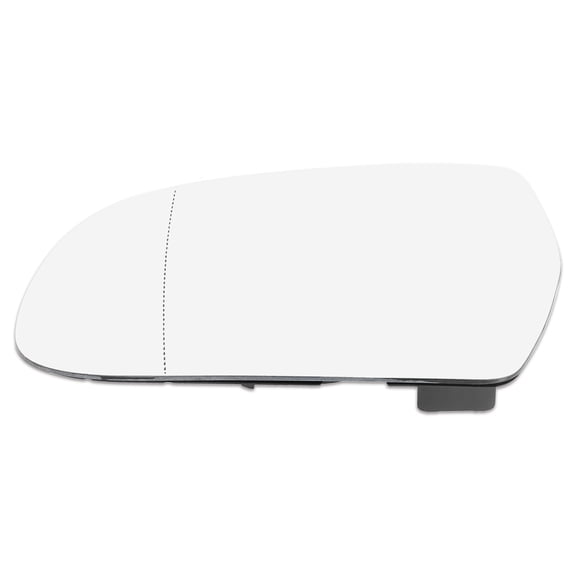 Rearview Mirror Glass w/ Backing Plate Heated Left Side for Audi A5 Quattro S4 2010-2016