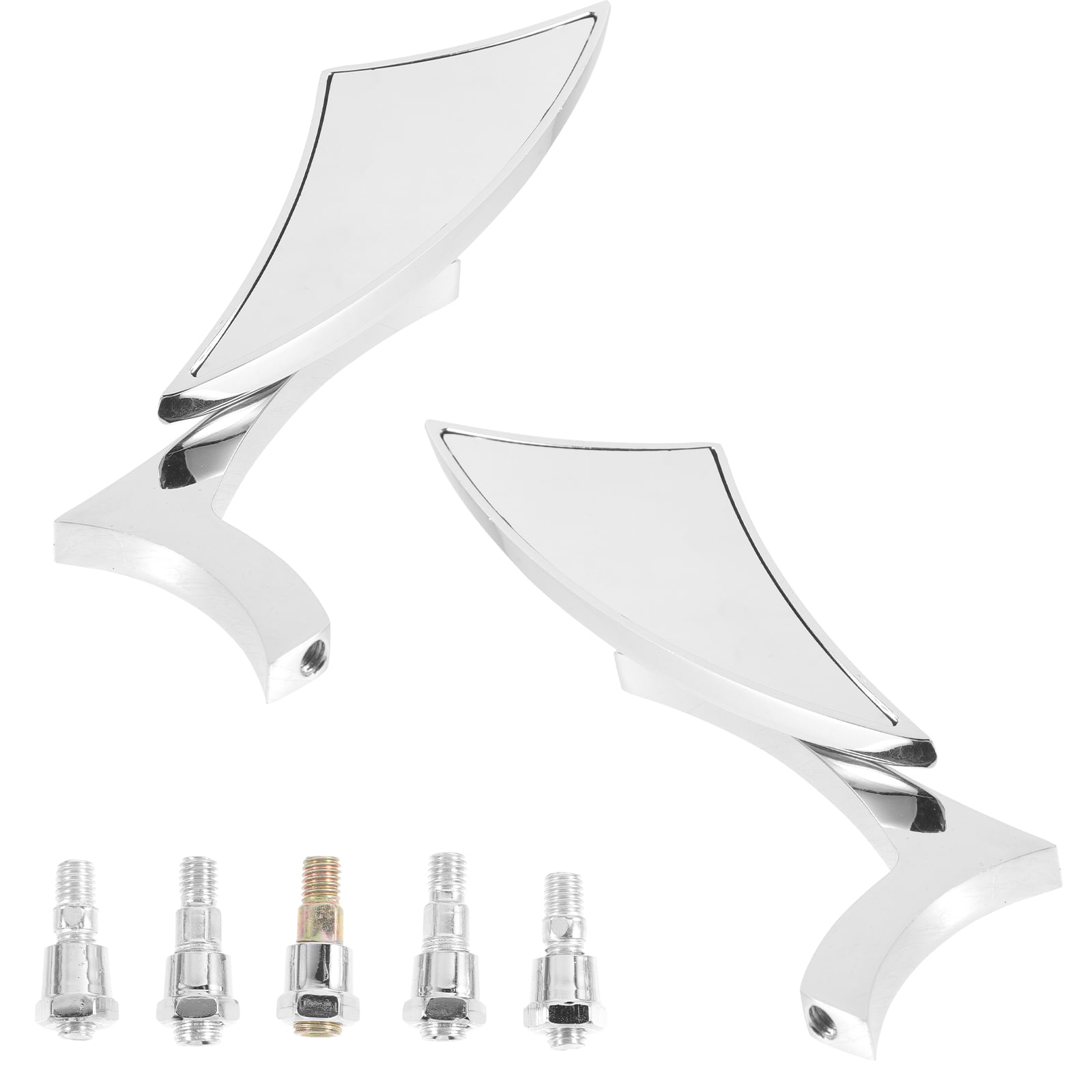 Rearview Mirror Modified Brown Glass 2pcs Refit Camera Para Motorcycle Side Mount Mirrors