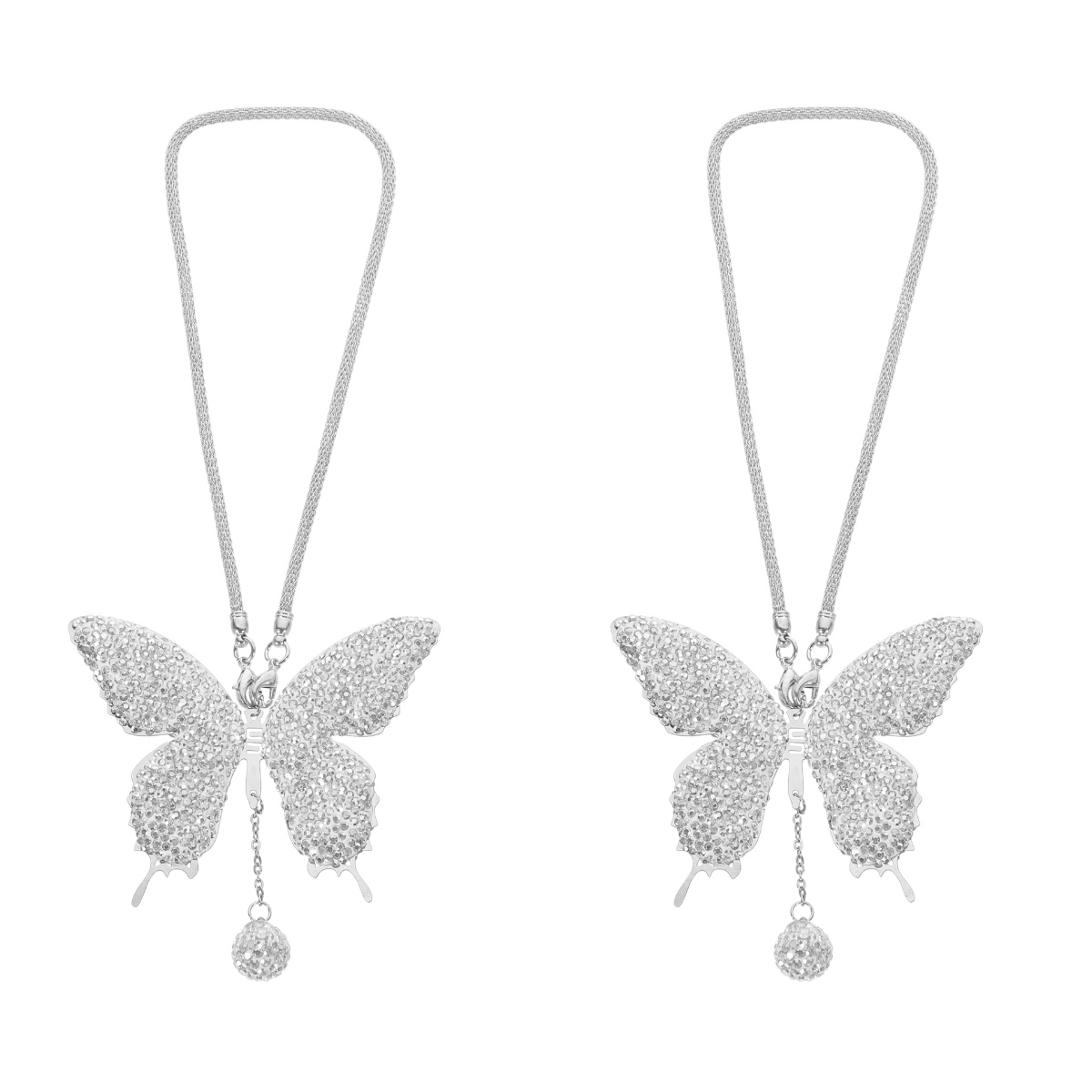 Rearview Mirror Pendant Ornament Sparkle Car Accessories Decor Cars