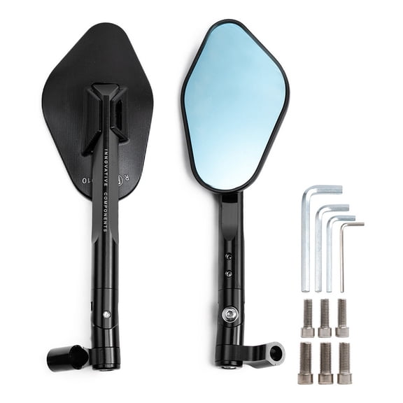 Applies to Rearview Mirror Rearview Mirror for Yamaha R3 Fz6 Mt07 Mt09 Mt-03