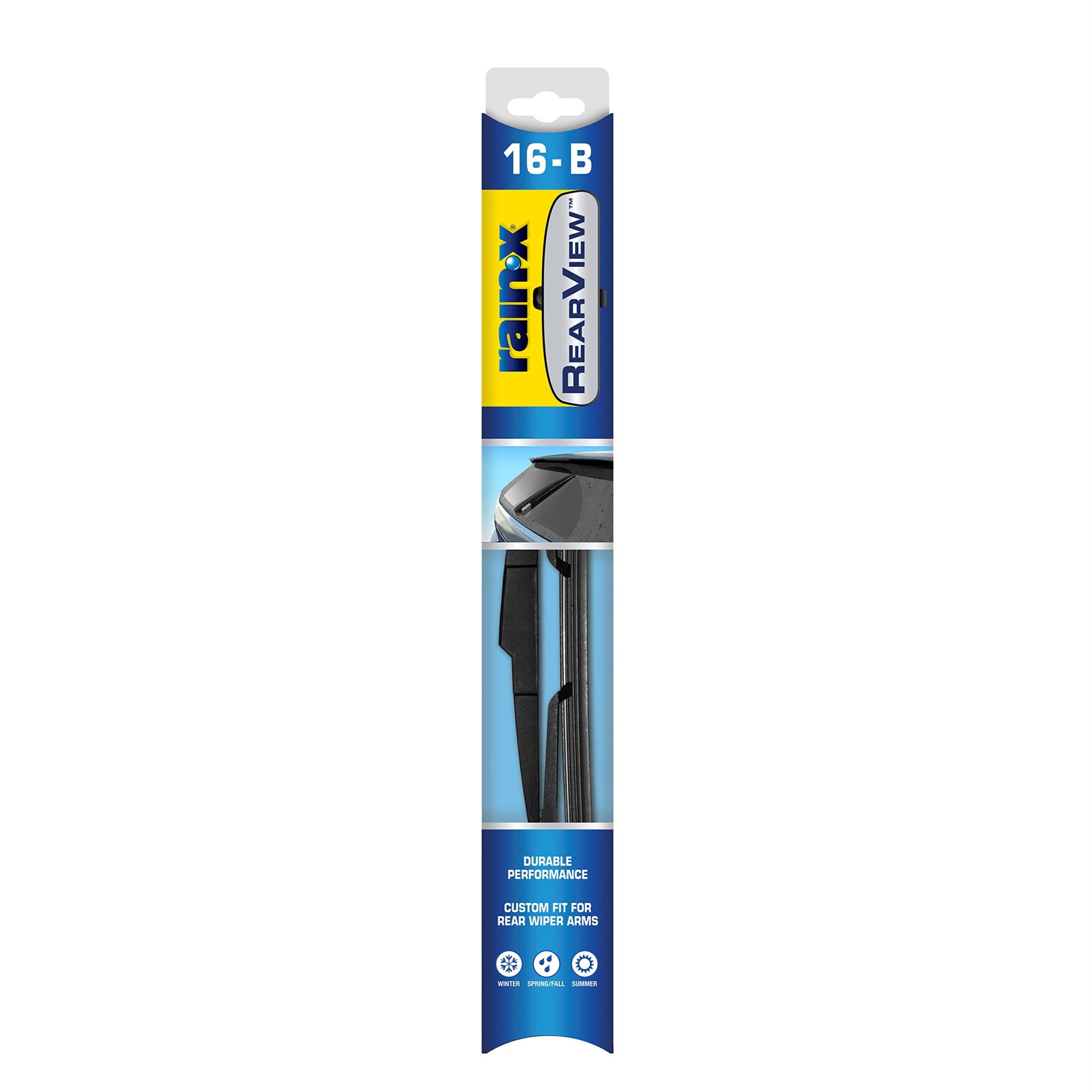 Rain-X 850025 Spazzola Tergicristallo Posteriore 14 Pollici (35,5 Cm) – Ricambio Composito Per Attacco Rock Lock 3, 1 Pezzo