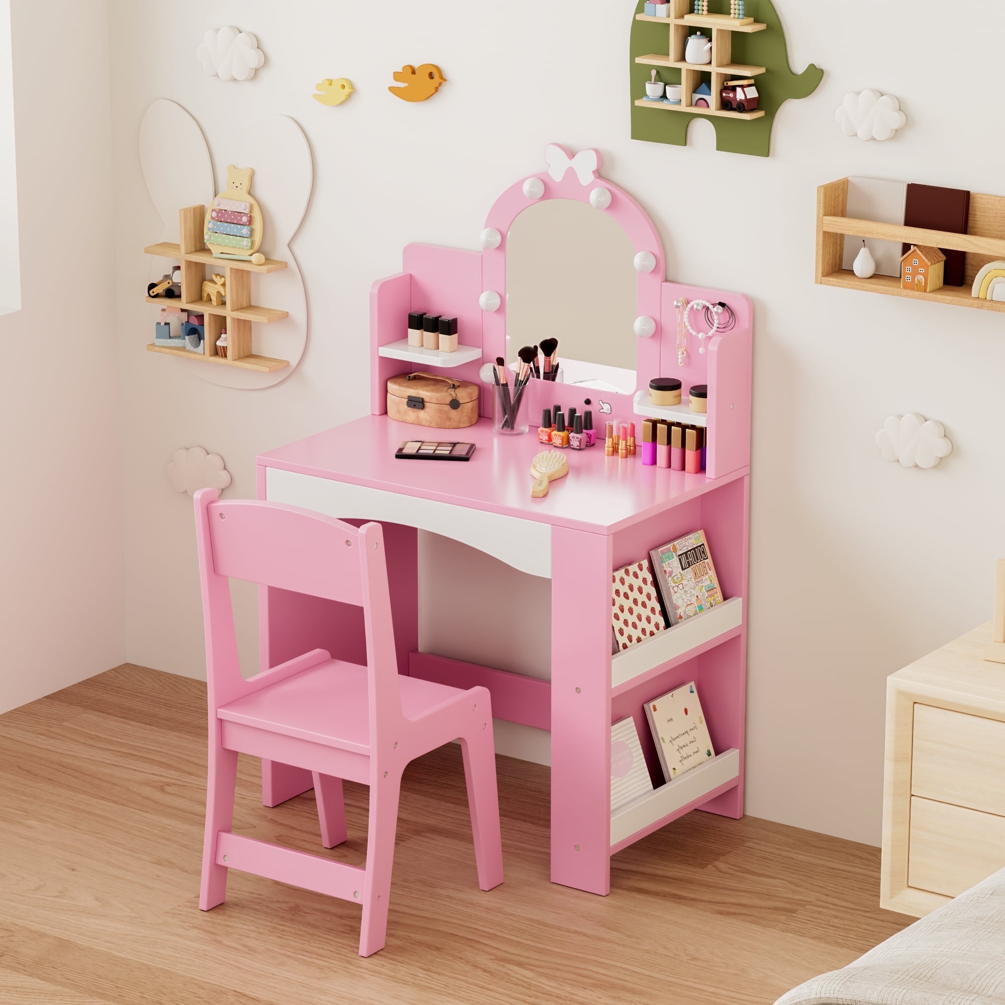 How to Make a Vanity Table for a Little Girl: Easy DIY Guide