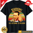 thumbnail image 1 of Reason Adventure Shhh Herman Vintage Men's Pee-Wee Big To I'm Listening T-Shirt, LIMITED EDITION-TH64325, 1 of 2