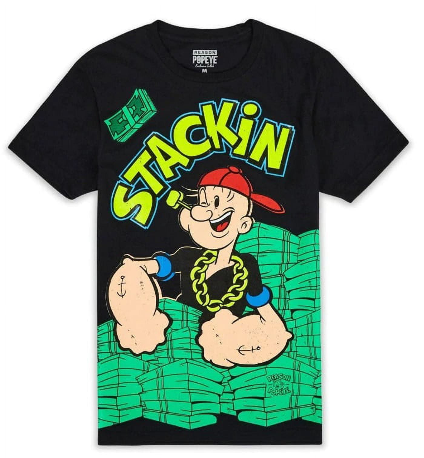 Reason Brand X Popeye Men's Officially Licensed Exclusive Reason Brand X Popeye Men's Officially Licensed Exclusive