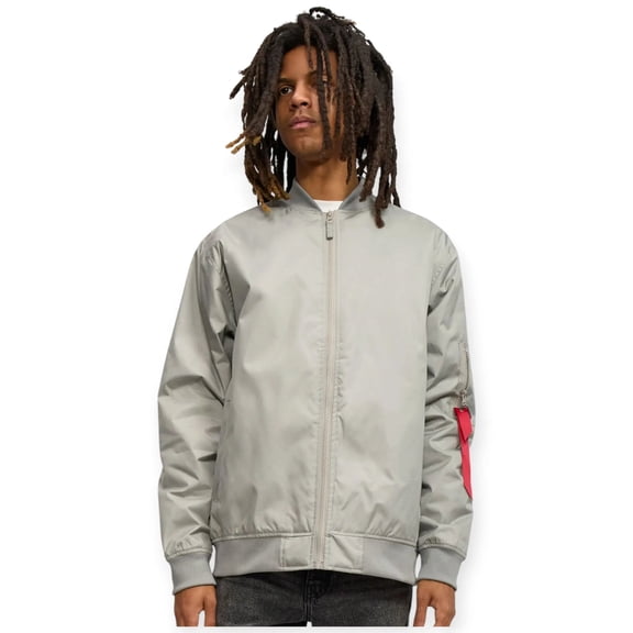 Reason Men Destroyer Flight Jacket (Grey)