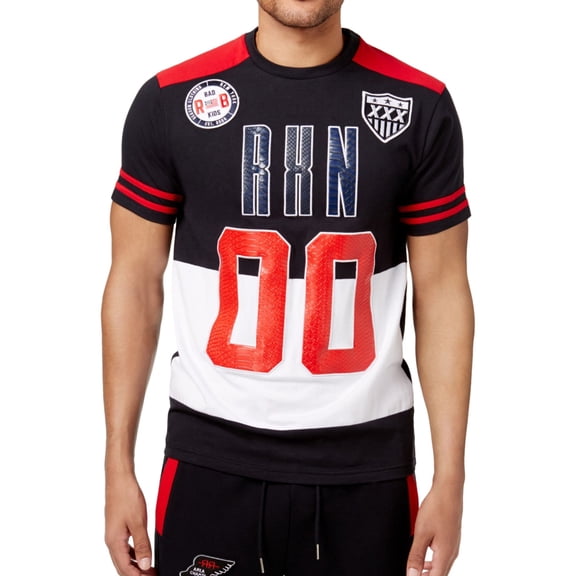 Reason Mens Rival Graphic T-Shirt, Multicoloured, XX-Large