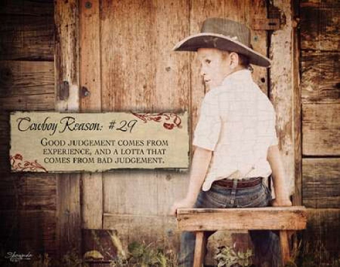 Reason No 29 Good Judgement Canvas Art - Shawnda Eva (22 x 28)