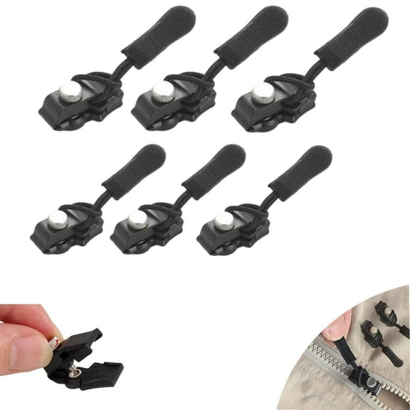 Reasonbyof Zipper, Removable Universal Zipper Repairer, Universal Zipper Repair, Universal Zipper Repairer,Universal Instant Zipper Repair, Universal Zipper Head, for Clothing,Bags
