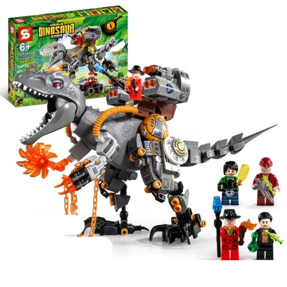 Reassembled Tyrannosaurus Model Assembling Building Blocks Toy