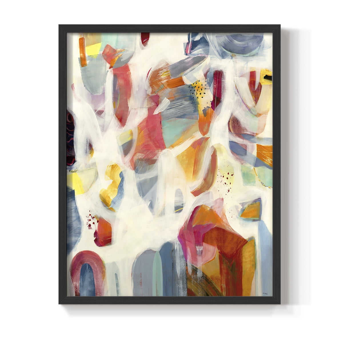 Reawaken in Black Solid Wood 8 x 10 Framed Print