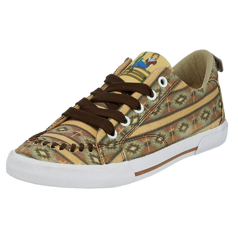 Reba By Justin Womens Areba Southwest Casual Cowgirl Reba Shoe 6.5 B M Southwest Print Walmart