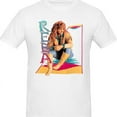 Reba Music and McEntire Mens Casual Graphic Crewneck Short Sleeve Tops