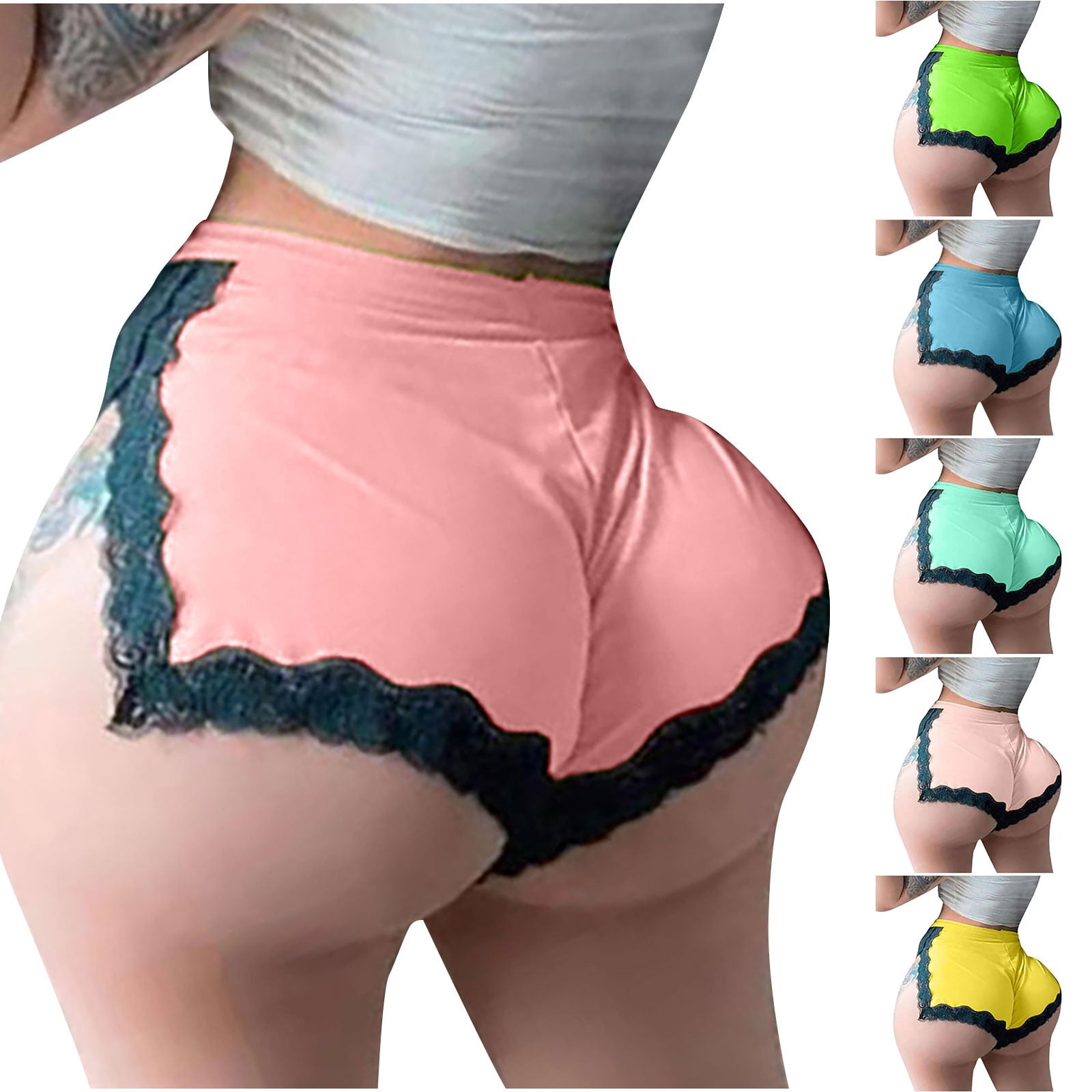 Rebajas, Swim Shorts for Women, Shorts de baño para mujer, pantalones cortos deportivos informales con cordón y bolsillo para mujer