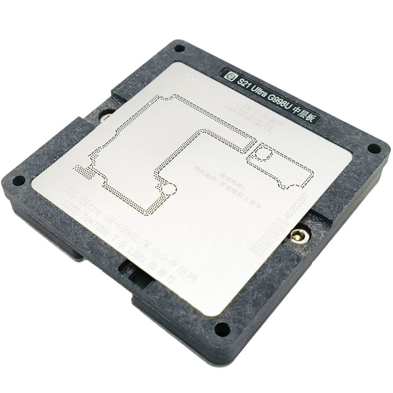 Reballing Stencil Compatible With Samsung S21 Ultra Motherboard Logic Board Joining Fixture