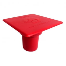 Rebar Cap, Orange,"DSC10, 25 Cal, Fits Rebar 3 - 7, OSHA