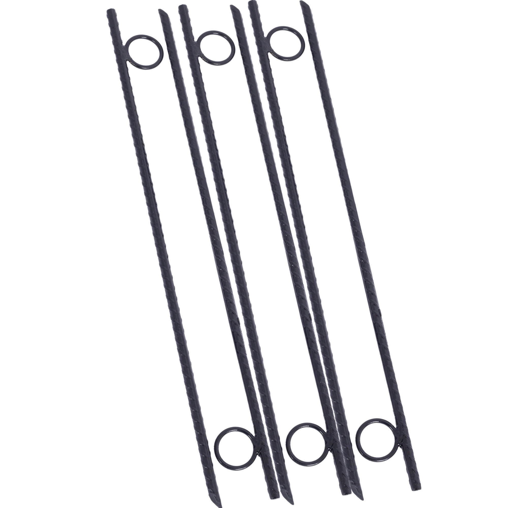 Rebar stake with loop 6pcs Grip Rebar 3/8x 18 Inch Steel Durable Heavy ...