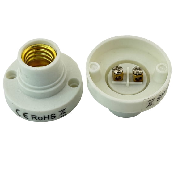 Rebaydo 2pcs E14 Female Socket Lamp Holder