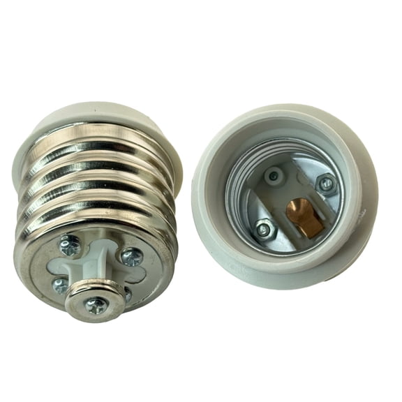 Rebaydo 2pcs E39 E40 male to E26 E27 female Adapter Converter