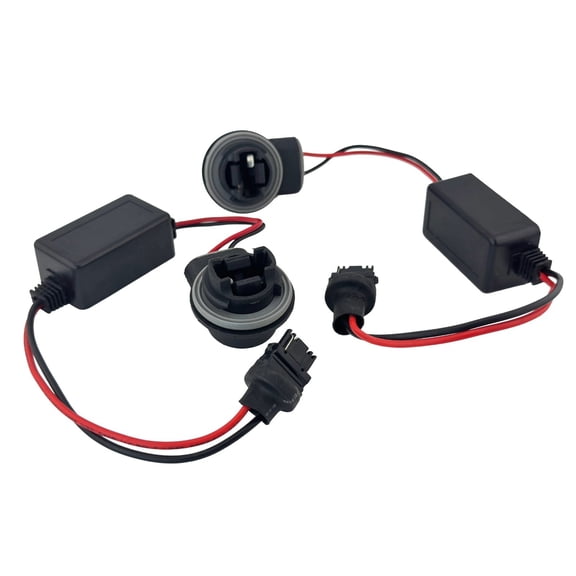 Rebaydo 2pcs LED Load Equalizer Inline 3156 Decoder Canceler