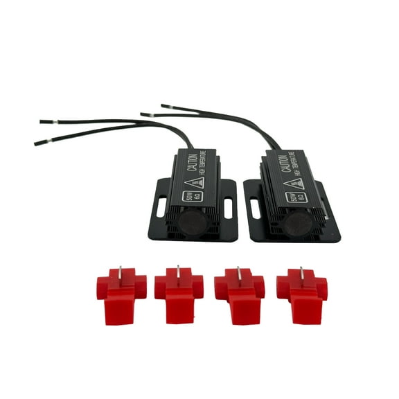 Rebaydo 2pcs LED Load Resistor 6 Ohm 50 Watt