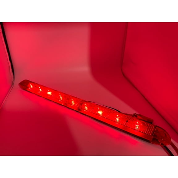 Rebaydo LED Third Brake Light 17" 12 Volt AC or DC Dual Filament (Color:Red;)
